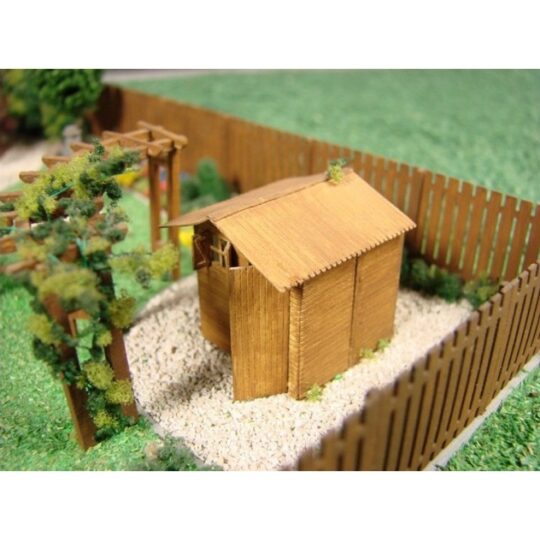 Railway Miniatures RMHO005 HO Gauge Garden Shed Gravesend Model Centre