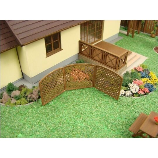 Railway Miniatures RMHO015 HO Gauge Garden Partition II Gravesend