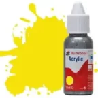 Humbrol No 99 Matt Lemon Yellow Dropper Bottle