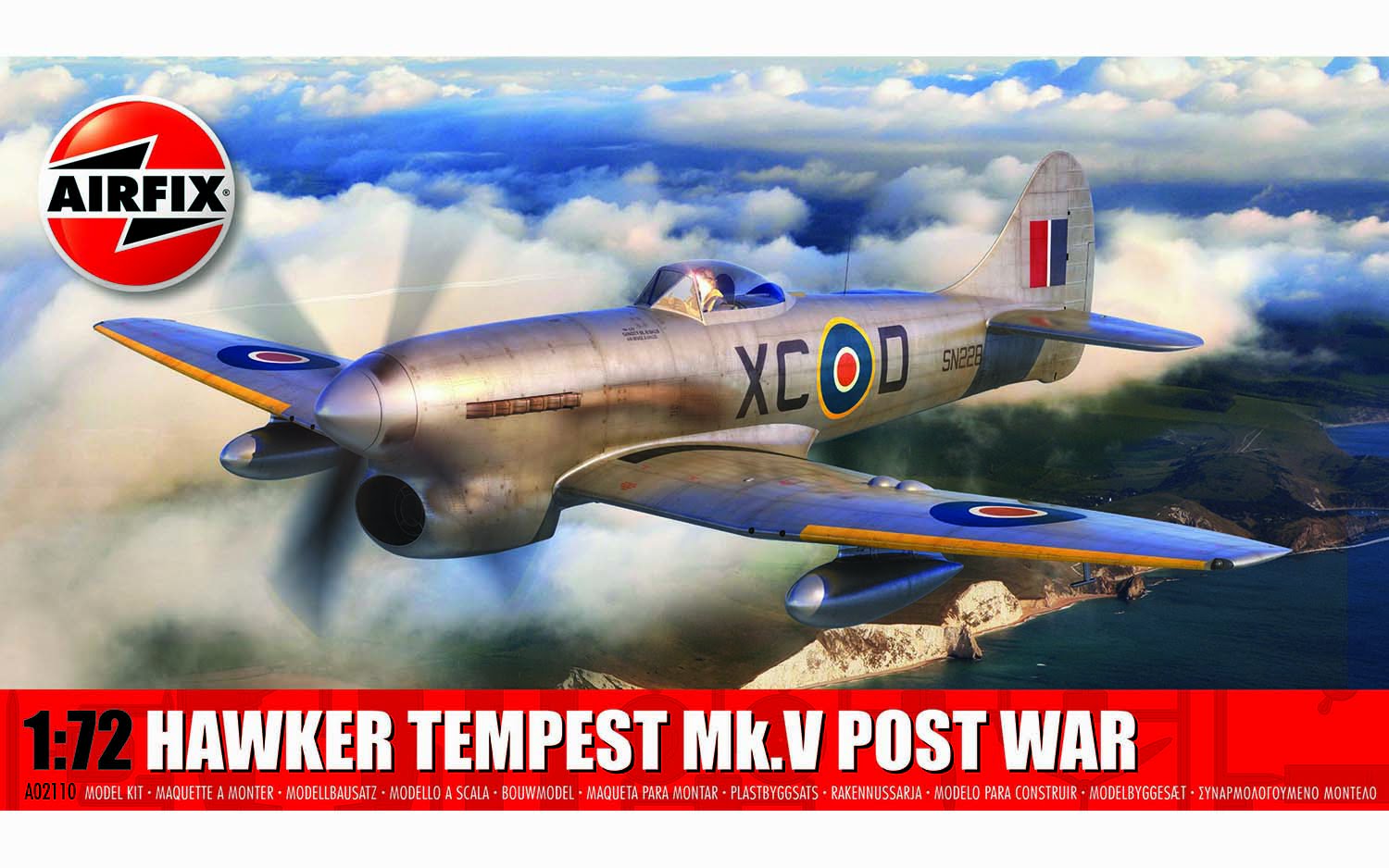 Airfix A02110 Hawker Tempest Mk V Post War