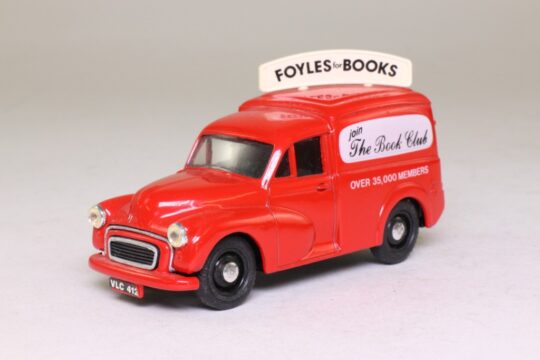 Corgi Classic C957/6 Morris Minor Van - Foyles Books - Pre Loved