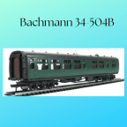 Bachmann 34-504B Bullied Semi-Open Brake 2nd BR (SR) Green
