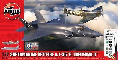 Airfix A50190 'Then and Now' Spitfire Mk.Vc & F-35B Lightning II 1/72