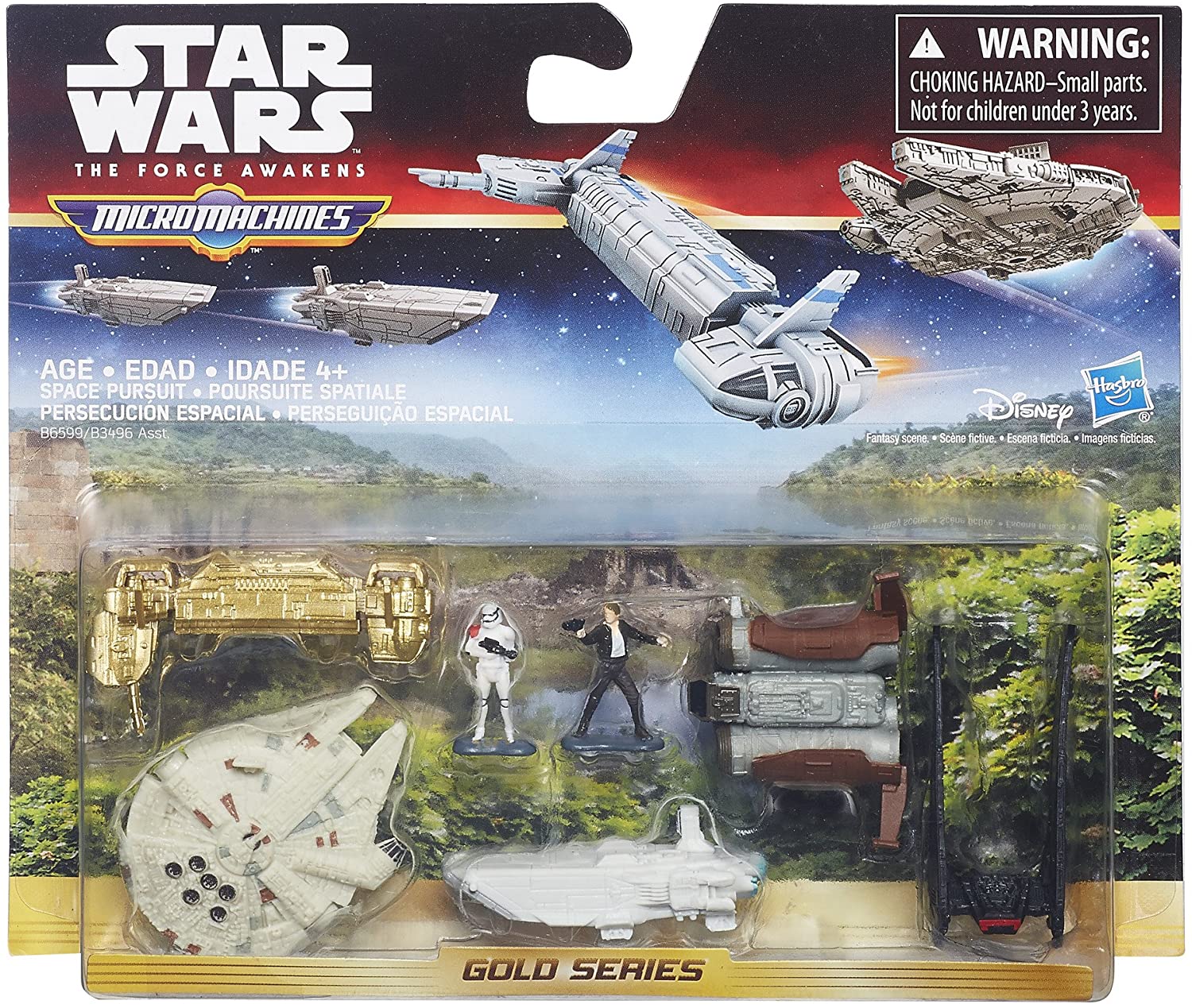 MicroMachines B6599 Star Wars The Force Awakens - Space Pursuit