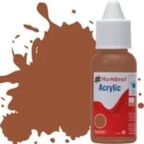 Humbrol Acrylic No 70 Brick Red Matt Dropper Bottle