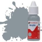 Humbrol DB0087 Acrylic No 87 Steel Grey Matt Dropper Bottle