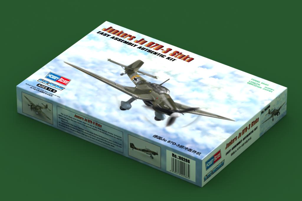 Hobbyboss 80286 1/72 Junkers JU87D 3 Stuka - Image 4