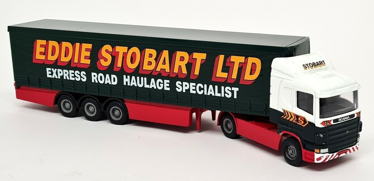 Corgi 1/64 N°59538 - Camion Renault Eddie Stobart Avec Remorque Curtainside - Diecast