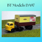 BT Models DA97 Karrier Bantam Artic Van 'British Railways' circa 1965 - 1975
