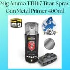 Mig Ammo TTH117 Titan Spray Gun Metal Primer 400ml