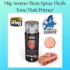 Mig Ammo Titan Spray Flesh Tone Matt Primer