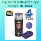Mig Ammo Titan Spray Magic Purple Matt Primer