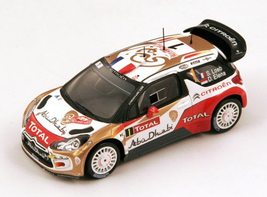 Atlas Editions 1/43 Citroen DS3 WRC - S. Loeb - D. Elena - 2013