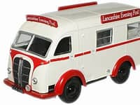Oxford Diecast 76AK001 1/76 Lancashire Evening Post Austin K8 Three way Van