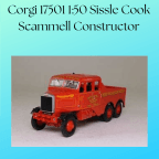 Corgi 17501 1:50 Sissle Cook Scammell Constructor