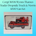 Corgi 31006 Wynns Thames Trader Dropside Truck & Morris 1000 Van Set