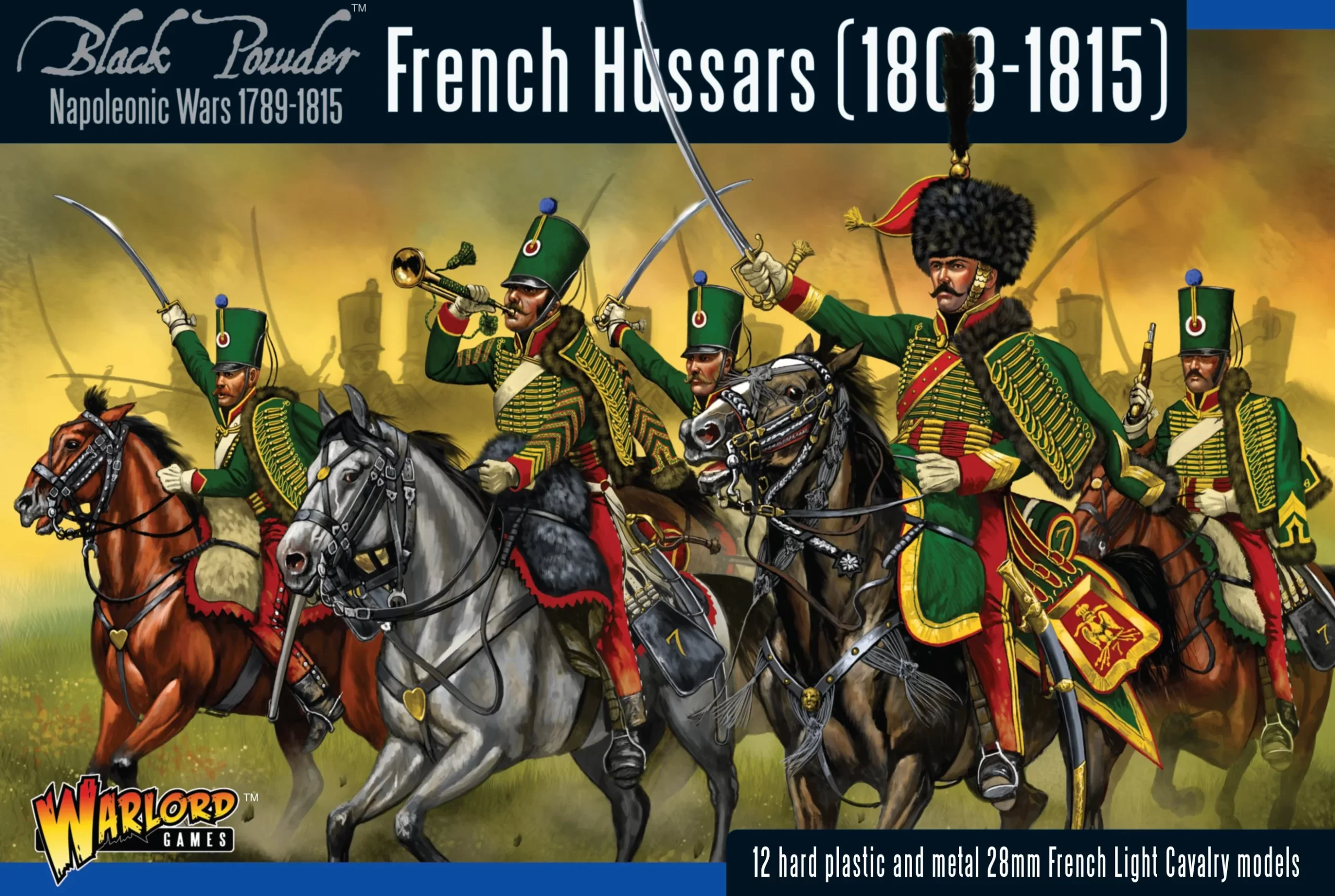 Warlord Games Black Powder 28mm French Hussars (1808 1815)