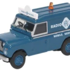 Oxford  Diecast 76LAN2017 Oxford Diecast Land Rover Series II LWB Hard Top RAC Radio Patrol