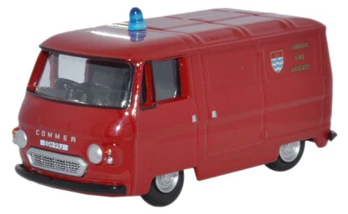 Oxford Diecast 76PB005 Oxford Diecast Commer PB Van London Fire - 1/76 Scale