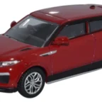 Oxford Diecast 76RRE001 Range Rover Evoque Coupe Facelift Firenze Red