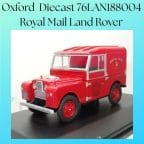 Oxford Diecast 76LAN188004 Royal Mail Land Rover