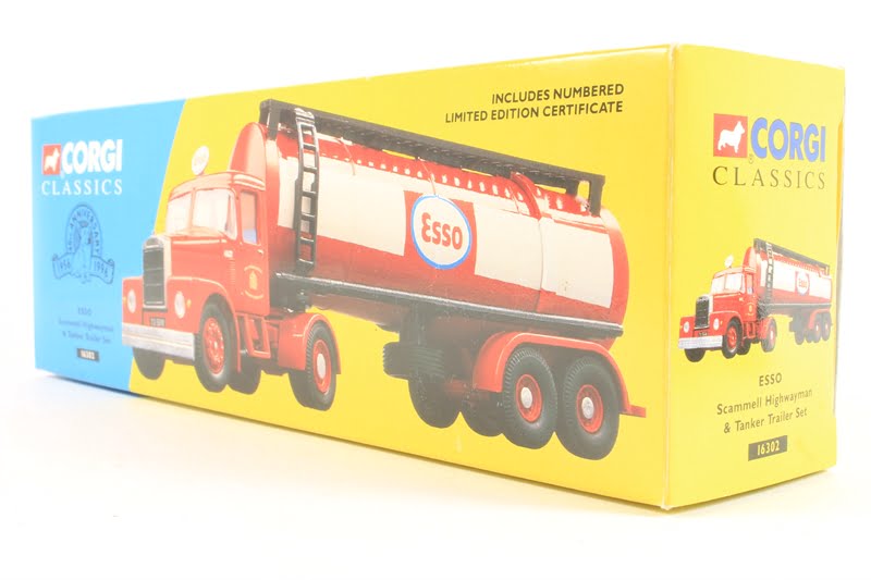 Corgi 16302 Scammell Highwayman & Tanker Trailer Set - Image 2