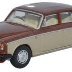 Oxford Diecast 1/76 76BT2002  Bentley T2 Saloon Nutmeg / Silver Sand