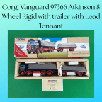 Corgi Vanguard 97366 Atkinson 8 Wheel Rigid with trailer with Load Tennant