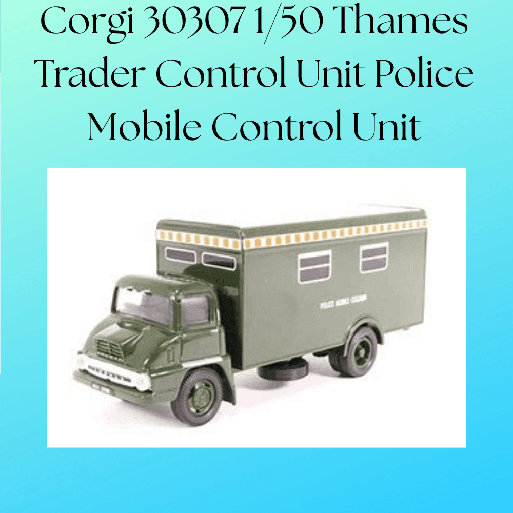 Corgi 30307 1/50 Thames Trader Control Unit Police Mobile Control Unit