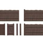 Wills SS41 Feather Edge Board Fencing