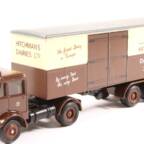 EFE 19503 AEC Artic Box Van Hitchmans Dairies