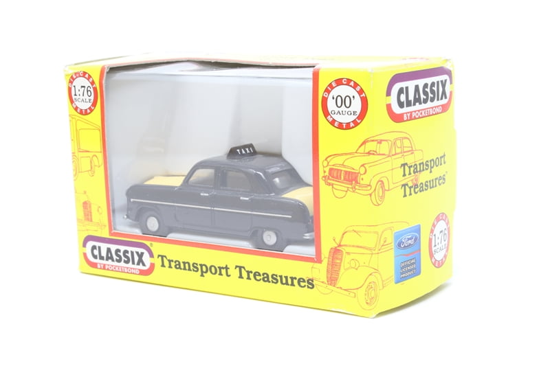 Classix EM76809 Ford MK1 Consul Taxi Black & Cream - Image 2