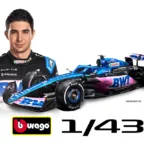 Burago 38073 1/43 BWT Alpine F1 Team A523 2023 With Helmet Esteban Ocon No 31