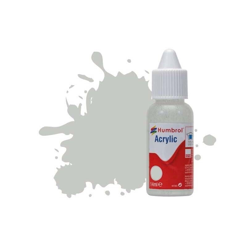 Humbrol Acrylic No247 RLM 76 Lichtblau Matt Dropper Bottle 14ML