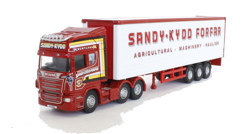 Corgi CC18107 1/76 Scania Curtainside Sandy Kidd of Forfar