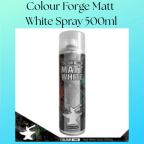 Colour Forge Matt White Spray 500ml