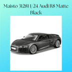 Maisto 31281 1/24 Audi R8 Matte Black