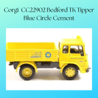 Corgi CC22902 Bedford TK Tipper Blue Circle Cement