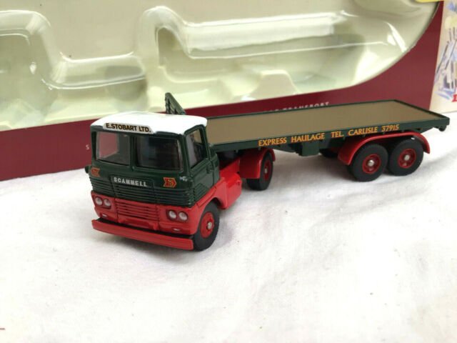 Corgi / Lledo Trackside DG175002 Scammell Handyman Platform Trailer Eddie Stobart Ltd - Image 2