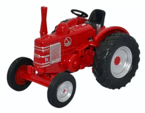 Oxford Diecast 76FMT003 Field Marshall Tractor Red 1:76 Scale