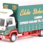 Atlas Editions F210  Eddie Stobart Ltd Ford Cargo Curtainside Lorry Cumbria Express Haulage Leslie