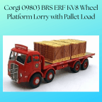 Corgi 09803 BRS ERF KV8 Wheel Platform Lorry with Pallet Load