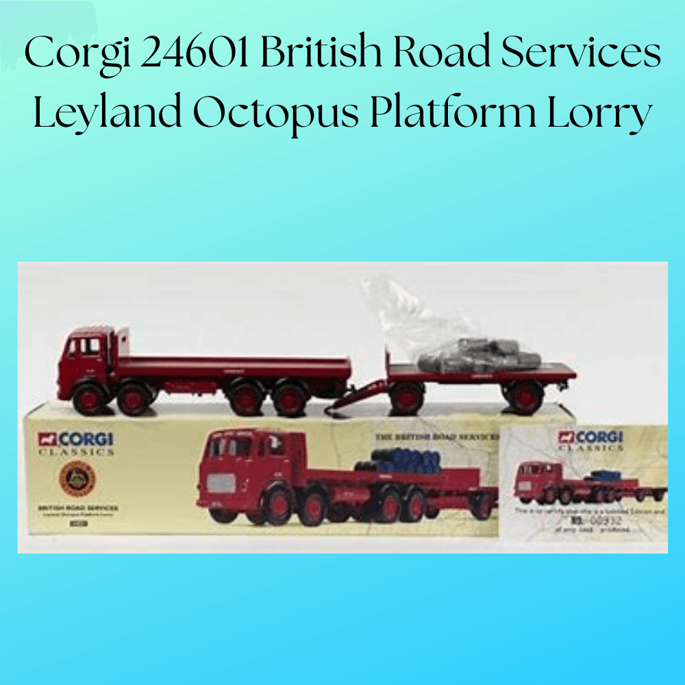 Corgi 24601 British Road Services Leyland Octopus Platform Lorry