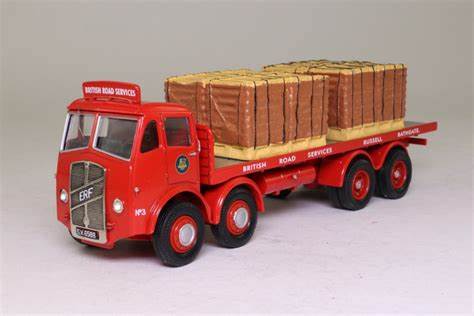 Corgi 09803 BRS ERF KV8 Wheel Platform Lorry with Pallet Load - Image 3
