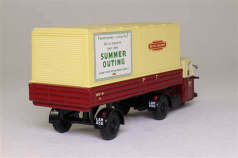 Budgie Toy SB - Scammell Scarab Semi-remorque British Railways - Échelle 1:60 - Bon état Sans Boîte