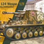 Italeri  7061 1/72 Sd. Kfz. 124 Wespe 10,5 cm. Leicht Feldhaubitze