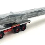 Corgi CC10302 AEC Ergo 8 Wheel Platform Lorry Dolly and Girder Load BRS