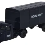 Oxford Diecast 76RAB010 Scammell Scarab Van Trailer Royal Navy - 1/76 Scale