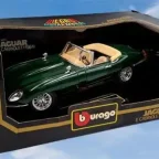 Bburago 1/18 3026 1961 JAGUAR E Cabriolet Green