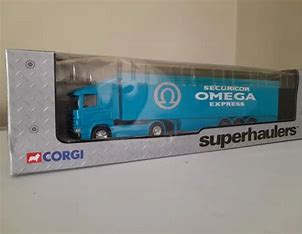 Corgi 59512 Scania Curtain side Omega Security - Image 3